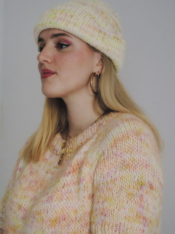 Knitted Beanie Hat - Image 4