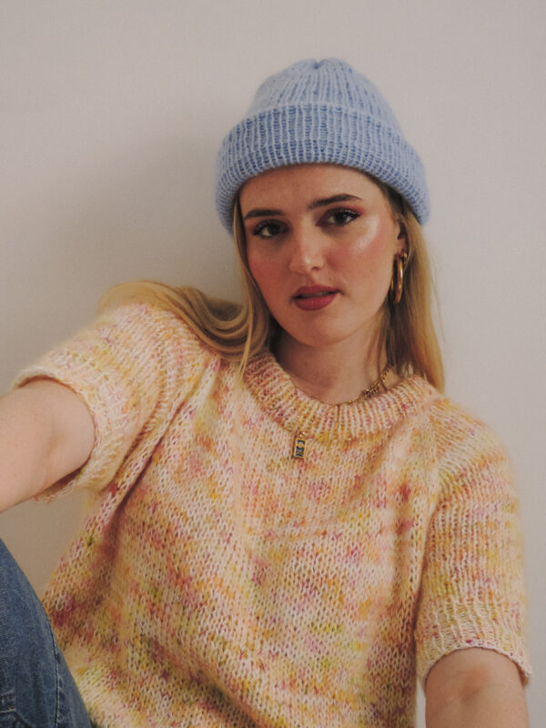 Knitted Beanie Hat - Image 7