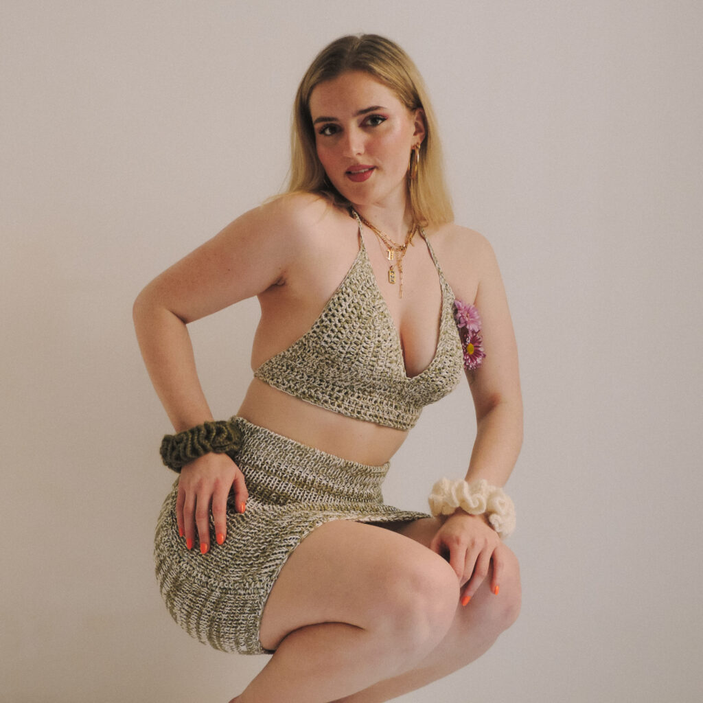 Knit Mini Skirt