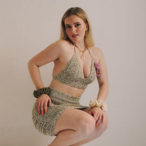 Knit Mini Skirt