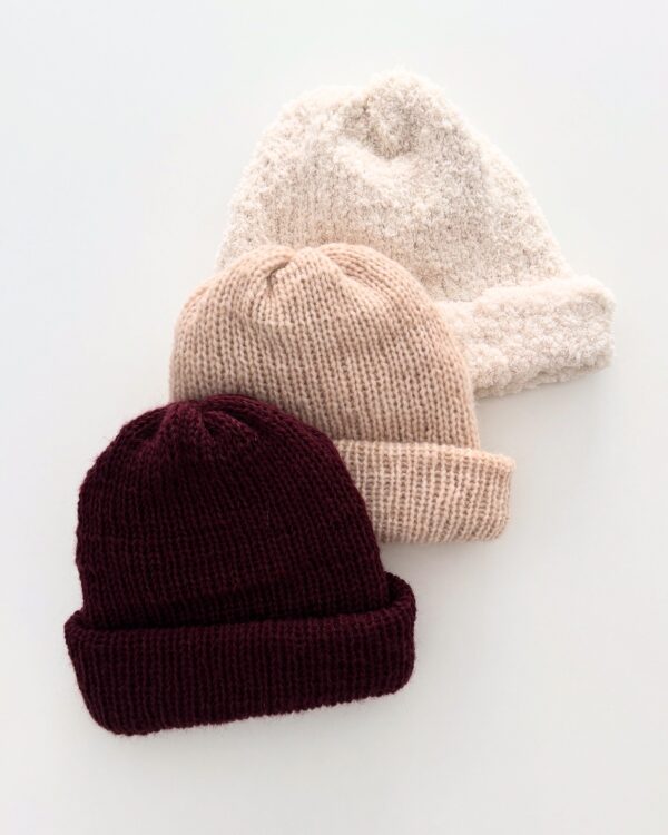 Knitted Beanie Hat - Image 2